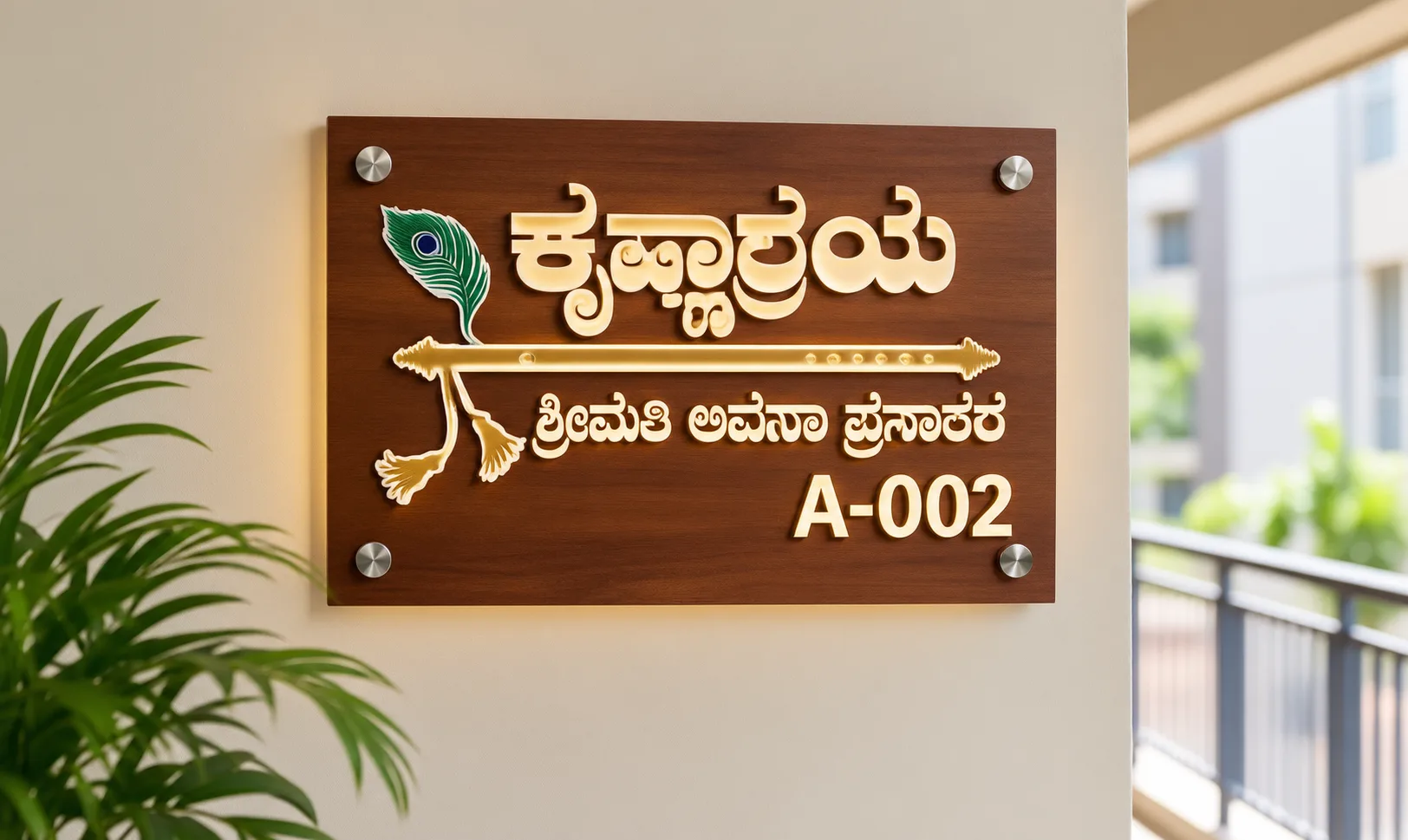 House decorative signage