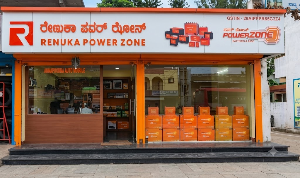 Retail signage installation